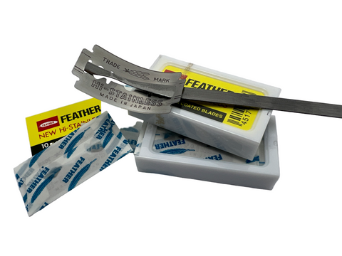 Professional Baker's Lame with 20 PFAS-free Feather blades