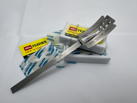 Professional Baker's Lame with 20 PFAS-free Feather blades